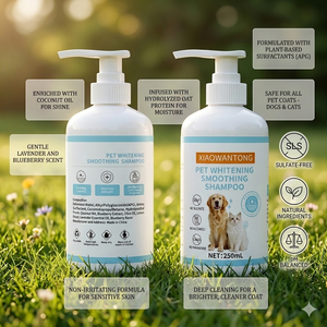 Fluffy Bright <strong>Whitening</strong> <strong>Shampoo</strong> <strong>for</strong> <strong>Dogs</strong> (Samoyeds Bichons &amp; Teddy Poodles) Plastic Bottle 250ml (8.5 Fl Oz) - Product Image 2