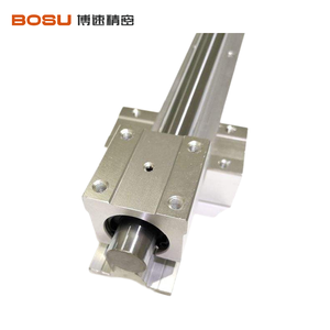 Sbr12 סגסוגת אלומיניום מרובע סגסוגת אלומיניום מרובע מדריך עבור מכונות cnc שקופיות ליניארי - Product Image 3