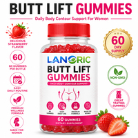 Gummies OEM pour l'augmentation des fesses et des seins, avec effet liftant et raffermissant pour les fesses