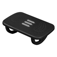 Reposapiés de Oficina Antideslizante, Soporte para Piernas, Reposapiés para Debajo del Escritorio, Ideal para Cruzar las Piernas, Reposapiés Bajo con Masaje