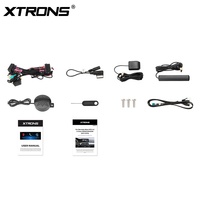 XTRONS 12.3 "écran de voiture Android 13 64GB Carplay Android Auto 4G LTE lecteur de voiture pour Mercedes Benz classe C W204 2011-2014