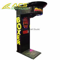 Machine de jeu d'arcade de boxe ACS Ultimate Big Punch à monnayeur avec garantie d'un an