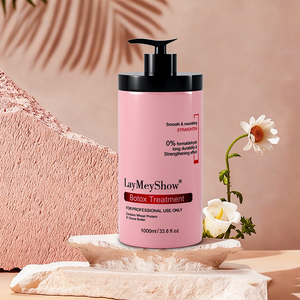 Traitement à la kératine brésilienne sans formaldéhyde, anti-frisottis et lissant, 5 mois de protection, avec collagène et huile d'argan, qualité professionnelle, 1000 ml - Product Image 3