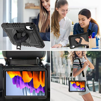 Casing Kokoh Redmi Pad 2 2025 11 Inch, Pelindung Anti Benturan Tahan Lama, Putar 360 Derajat, Dilengkapi Tali Pegangan dan Tali Bahu