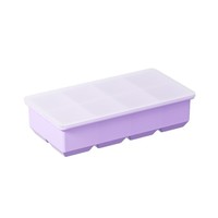 Bac à glaçons en silicone personnalisable à 8 cavités, démoulage facile, moule à glace rectangulaire fait maison
