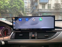 Pemutar Multimedia mobil Android, 8 + 256GB resolusi 14.9*2560 720 inci untuk Audi A6L 2012-2018 navigasi Carplay