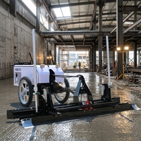 Offre Spéciale : Niveleuse Laser Vibrante Portative à Deux Roues pour un Nivellement de Précision des Sols en Béton