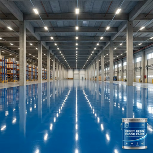 Pintura Líquida para Pisos de Resina con Arena Coloreada, Recubrimiento Autonivelante con Efecto Mármol, Resistente al Desgaste, para Pisos de Concreto - Product Image 3