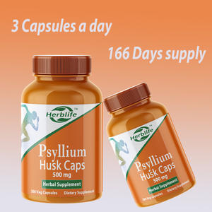 Capsules de Psyllium OEM/ODM 500 mg, Fibres Solubles Naturelles, Soutien Immunitaire - Product Image 4