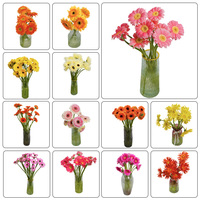 Bunga Gerbera Segar Langsung dari Kebun Yunnan, Grosir Bunga Gerbera Merah, Pink, Oranye, Kuning untuk Perlengkapan Florist, Acara, dan Ekspor