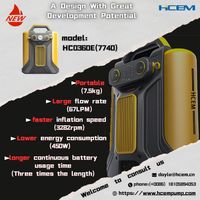Motor BLDC dengan Tangki Aluminium 8L Kompresor Udara Portabel Bertenaga Baterai DC56V Pompa Udara untuk Semua Peralatan Pneumatik Sehari-hari