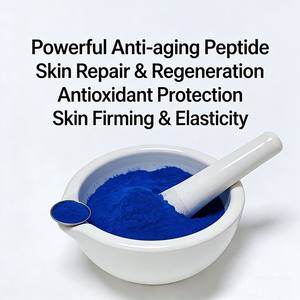 ไวลด์ คอปเปอร์ ไตรเปปไทด์-1 (GHK-CU) 99% เกรดเครื่องสำอาง ผงเปปไทด์สกัดด้วยตัวทำละลาย สำหรับการดูแลผิว CAS 49557-75-7 - Product Image 5