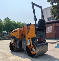 Compacteur à double tambour haute performance 1.2T ST1200 avec force d'excitation de 18KN pour la construction routière