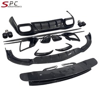 Kit de carrosserie de tuning en fibre de carbone sèche SPC 2019-2022 pour Benz AMG GT63, kit aérodynamique en fibre de carbone pré-imprégnée pour AMG GT63, kit de spoiler de vent