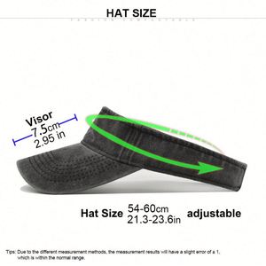 Vintage Open Crown Ponytail Baseball Cap Faded Cotton Golf <b>Hat</b> Summer Visor Sun Tennis <b>Hat</b> - Product Image 4