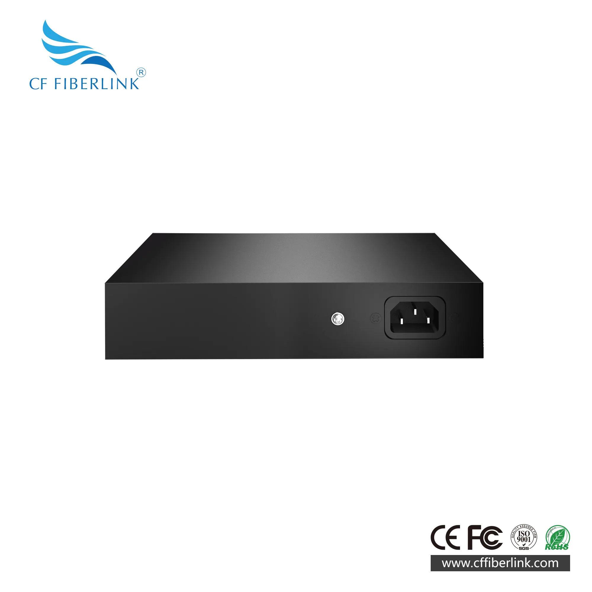 10 ports 100 Mbps unmanaged desktop lightning and static protection PoE switch with monitoring device plug and play