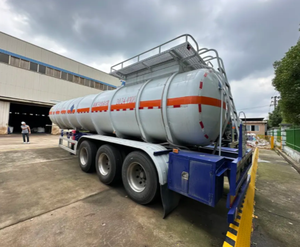 Tanque <span class=keywords><strong>Móvil</strong></span> <span class=keywords><strong>de</strong></span> Almacenamiento <span class=keywords><strong>de</strong></span> Gas Natural Licuado a Baja Temperatura, <span class=keywords><strong>Semirremolque</strong></span> para Oxígeno y Dióxido <span class=keywords><strong>de</strong></span> Carbono, 60 Toneladas, <span class=keywords><strong>de</strong></span> Pie - Product Image 3