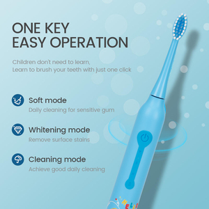 Silicone Baby <strong>Toothbrush</strong> With Led Light Cute Design Children Electric <strong>Kids</strong> Automatic Ultrasonic <strong>Toothbrush</strong> - Product Image 3