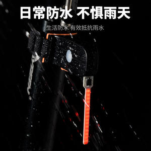 ไฟท้ายจักรยาน 8821 LED กันน้ำ IPX4 6 โหมด USB ชาร์จใหม่ได้สำหรับจักรยานเสือภูเขาขี่กลางคืน - Product Image 3