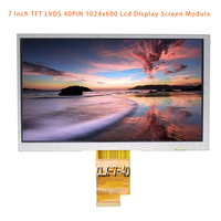 7 Zoll TFT LVDS 40PIN 1024x600 LCD-Anzeigemodul