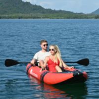 Mode nouveau Kayak de pêche personnalisé en PVC Durable bateau de pêche gonflable canoë Kayak à vendre canoë professionnel 2 personnes poisson