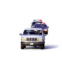 Bannière de fond décorative personnalisée en polyester à motif voiture de police pour fêtes de fin d'année, drapeau suspendu extérieur, impression numérique à chaud