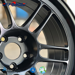 Nouvelles jantes forgées personnalisées <span class=keywords><strong>Sport</strong></span> 18 19 pouces 5x112 25 mm ET pour GTI <span class=keywords><strong>Golf</strong></span> R Performance, légères, <span class=keywords><strong>noir</strong></span> mat, tuning en alliage - Product Image 6