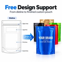 Sachet Doypack Biodégradable pour Emballage Alimentaire avec Impression Héliogravure, Fermeture Zip, Anti-Odeur, pour Lait et Gelée - Vente en Gros