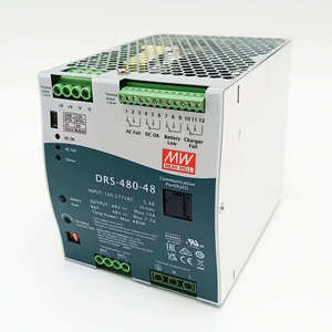 Meanwell <span class=keywords><strong>DRS</strong></span> Serie 480W All-in-One Intelligentes Sicherheits-AC/DC-DIN-Schienen-Netzteil 48Vdc <span class=keywords><strong>DRS</strong></span>-480-24 Einzelausgang - Product Image 1