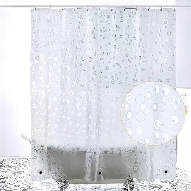 Umwelt freundliche individuell bedruckte Dusch vorhang Wasserdichte Badezimmer 3D-Druck Dusch vorhänge für Home Hotel