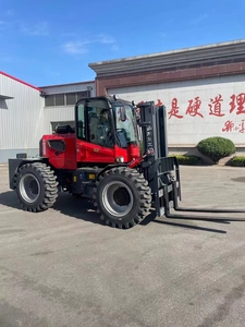 לייגונג LG15F מקצועי 4x4 מלגזת שטח יצרן 3 טון 3.5 טון 5 טון 4 טון דיזל מלגזת שטח גס - Product Image 3