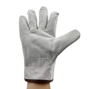 <span class=keywords><strong>Gants</strong></span> en cuir de vachette résistant à la chaleur, barbecue, soudage, sécurité, <span class=keywords><strong>anti</strong></span>-brûlure pour le soudage, le meulage, les travaux industriels - Product Image 2
