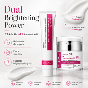 Productos Naturales <span class=keywords><strong>para</strong></span> el Cuidado de <span class=keywords><strong>la</strong></span> Piel a Base de Hierbas, Niacinamida Blanqueadora, Crema Facial Iluminadora con Arbutina 7.0 + Txa, Marca Privada, Crema con Alfa Arbutina - Product Image 3