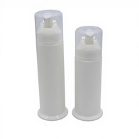 Tube de crème pour soins de la peau en plastique PP blanc sans air Brotherpack 60 ml 120 ml avec pulvérisateur à pompe imprimé à l'écran
