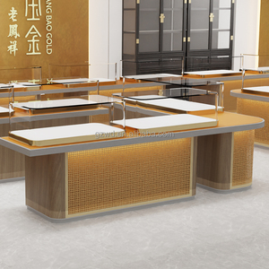 Tùy chỉnh Thời trang đồ trang sức cửa hàng đồ nội thất cửa hàng thủy tinh đồ trang sức hiển thị truy cập cho thương hiệu đồ trang sức cửa hàng hiển thị Showcase - Product Image 4