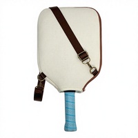 Sac bandoulière imperméable en toile JINFAR pour raquettes et pagaies de pickleball, pour femmes et hommes, capacité de 2 pagaies