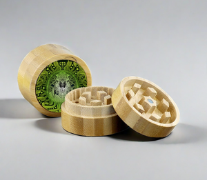 Tapa Manual de Bambú con Dientes Afilados Personalizada para Molinillo de Hierbas, Cepillo Raspador de Cocina, 4 Piezas, Biodegradable, para Especias - Product Image 4