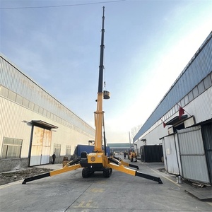 Penjualan Langsung Pabrik Derek Lipat Crawler Spider <span class=keywords><strong>Crane</strong></span> Hidrolik Peralatan Pengangkat Mesin Kapasitas <span class=keywords><strong>12</strong></span> <span class=keywords><strong>Ton</strong></span> Tinggi Angkat 24m - Product Image 5