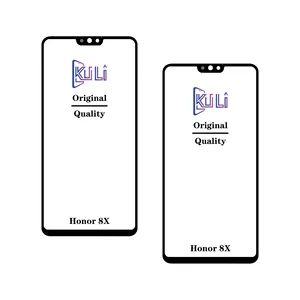 Kuli – écran avant de remplacement pour téléphone portable, pièces de réparation, verre extérieur tactile avec Oca pour Huawei Honor 8X, Original, vente en gros