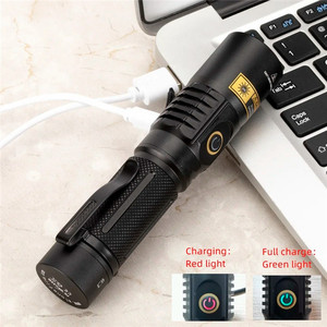 Clip de bolsillo 20W 395/365nm UV LED linterna tipo C recargable Blacklight curado gato Tinea mascota Detección de orina antorcha lámpara - Product Image 5
