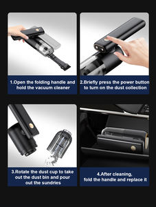 <span class=keywords><strong>2022</strong></span> Offres Spéciales Mini Sans Fil De Poche Foyer Convenable Et Portable Aspirateur De Voiture - Product Image 4