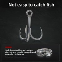 Vente en gros d'articles de pêche : Leurre de pêche VIB métallique en acier inoxydable, finition laquée piano, multi-trous, position réglable, avec hameçon triple