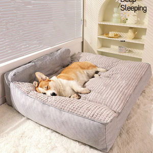 OEM Ganzjährige Hundehütte, Abnehmbare und Waschbare Plüsch-Haustiermatte, Winter-Hundebett und Schlafmatte für Katzen und Hunde - Product Image 1