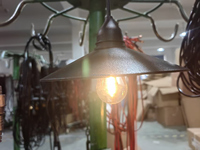 Guirlande lumineuse LED de 10 m avec 10 ampoules, personnalisable, étanche, en plastique ABS, douille E27, pour extérieur