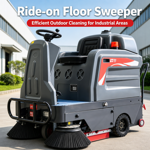 Balayeuses industrielles électriques autoportées au <span class=keywords><strong>meilleur</strong></span> prix pour <span class=keywords><strong>le</strong></span> nettoyage des feuilles, de la poussière et des déchets sur les routes et les rues - Product Image 1