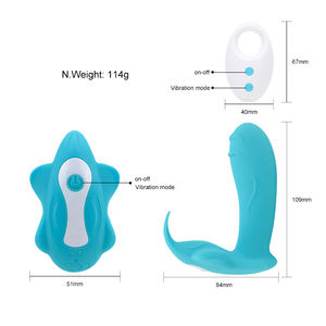 大人のエロティックインビジブルウェアラブルワイヤレスリモートディルドGスポットバタフライ振動パンティーバイブレーター大人のおもちゃ - Product Image 5