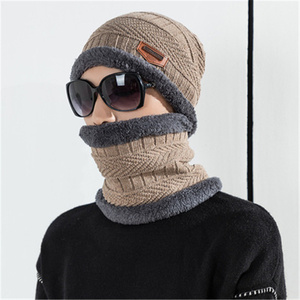 Conjunto <span class=keywords><strong>de</strong></span> Gorro y Bufanda <span class=keywords><strong>de</strong></span> <span class=keywords><strong>Lana</strong></span> para <span class=keywords><strong>Hombre</strong></span>, Gorro <span class=keywords><strong>de</strong></span> Invierno Cálido, <span class=keywords><strong>Orejeras</strong></span> para Ciclismo, Camping y Actividades al Aire Libre para Mantener el Calor y Proteger del Frío R0780-1 - Product Image 6