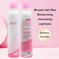 Mousse per Capelli Haardy, Attivatore di Ricci che Controlla il Crespo, Offre una Tenuta Duratura e Senza Effetto Appesantente per Capelli Ricci, Mossi e Crespi