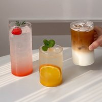 Verres Highball Minimalistes Transparents et Fins pour Bière, Mojito, Jus, Eau – Gobelets Résistants au Lave-Vaisselle