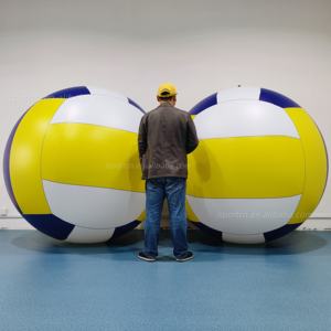 Pelota de Voleibol Inflable de <span class=keywords><strong>Playa</strong></span> de 2 m de Diámetro, Juguete de <span class=keywords><strong>Playa</strong></span> para Adultos, Balón de Voleibol Inflable Grande - Product Image 1